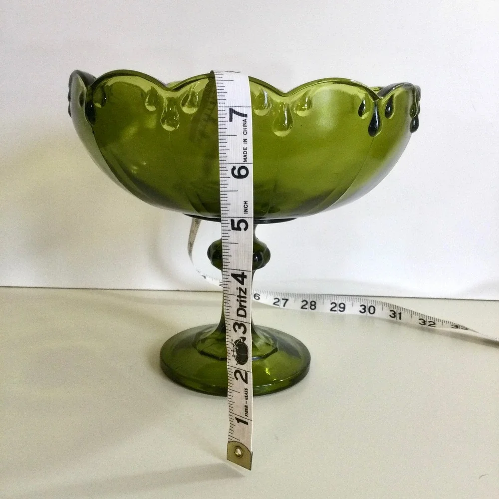 Indiana Glass vintage olive